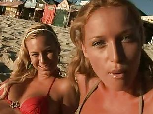 allaperto, amatoriali, ragazze-giovani, spiaggia, culo, bikini, reali