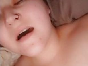 masturbación, orgasmo, amateur, babes, madurita-caliente, facial, rubia, a-solas