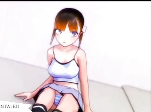 anal, teenager, synsvinkel, hentai, 3d