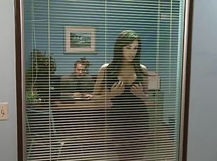 Spectacular Brunette Office Slut Breanne Benson Gets Fucked Hard