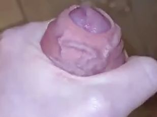 Hands free cum after masturbating