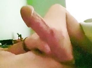 masturbation, amateur, énorme-bite, solo, bite