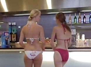 Hot teen girlfriends having some fun