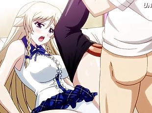 creampie, anime, hentai, rumpa-butt, uniform