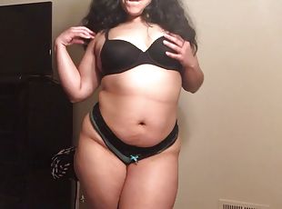 latina, bbw, bochechuda, meias-calças, rabo