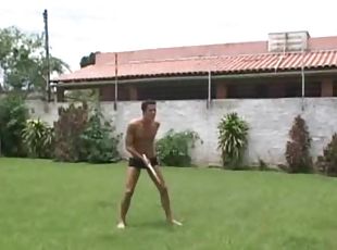 deporte, tenis, musculada