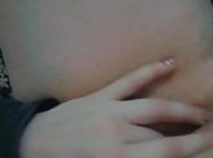 cul, poilue, masturbation, orgasme, chatte-pussy, amateur, belle-femme-ronde, joufflue, solo, goth