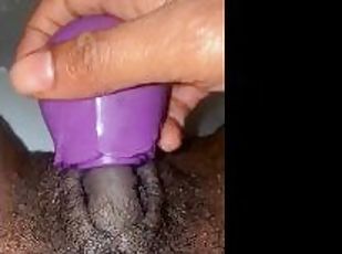 clito, masturbation, amateur, jouet, solo, bite