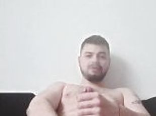 masturbation, amateur, ejaculation-sur-le-corps, énorme-bite, gay, branlette, secousses, sale, point-de-vue, webcam