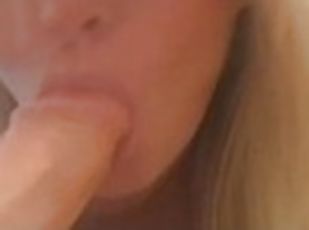 pikslikkeri, kælling, blond, webcam, dildo, fetish, solo, realitet, suttende