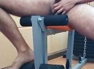 masturbación, amateur, paja, a-solas, gimnasio, realidad