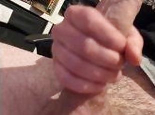 masturbation, amateur, ejaculation-sur-le-corps, énorme-bite, branlette, britannique, solo, bite