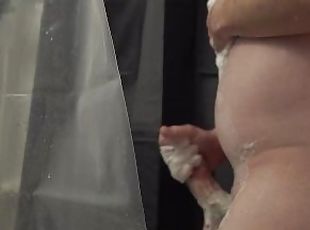 baignade, masturbation, amateur, secousses, douche, solo