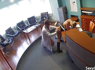 Blonde Got Juicy Cock In Hospital