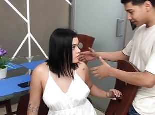 rumpe, doggy, amatør, blowjob, stor-pikk, hjemmelaget, latina, cum, knulling-fucking, pikk