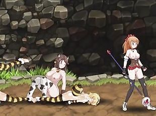 asiático, masturbación, público, mamada, chorro-de-corrida, anime, hentai