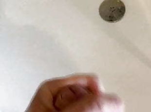 Jerk off in the shower