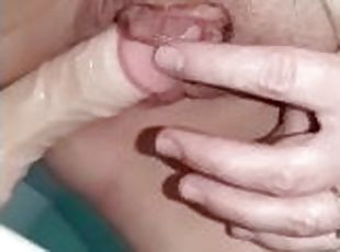 lihava, orgasmi, pillu-pussy, vaimo, lelu, isot-upeat-naiset, dildo, soolo