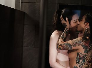 Joanna Angel and Stoya bring each other to a powerful orgasm