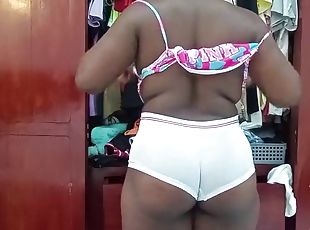 criada, amador, webcam, rabo, sexo-vestido