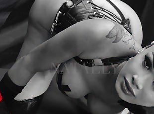 シーメール, 肛門の, 異人種間の, bdsm, ボンデージ, ミストレス