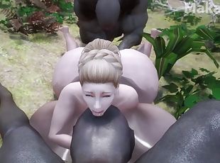 tate-mari, negresa, intre-rase, milf, negru, sex-in-grup, dublu, blonda, hentai, 3d