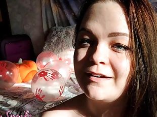 Hairy armpits and pussy oil play