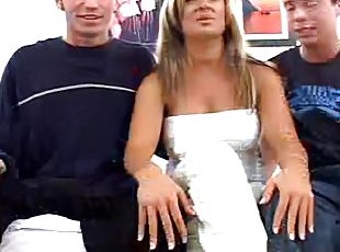 milf, hardcore, trio