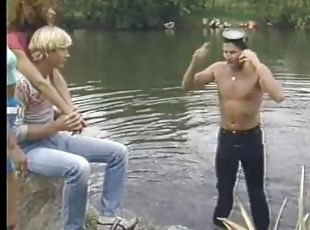 fellation, ejaculation-sur-le-corps, milf, vintage, sur-le-visage