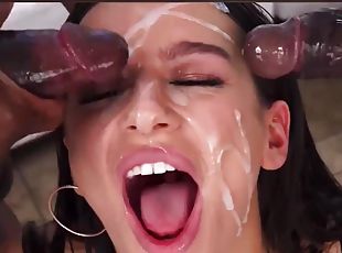 Naughty teens big facials filthy clip