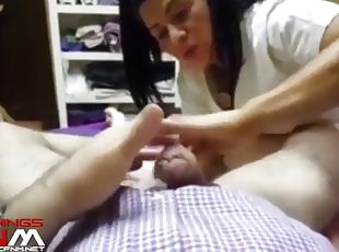 amateur, massage, fétiche