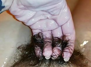 Extreme hairy bush underwater
