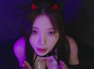 Korean super top ASMR ear licking welfare new century slutty succubus aceasmr