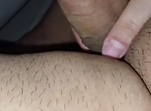 Step mom handjob step son big dick in erection