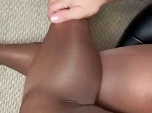 Pantyhose closeup!