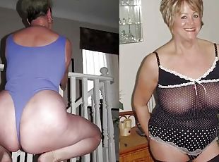 Huge Granny Tits Jerk off Challenge to the Beat 4