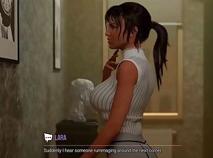 Lora Croft Adventures - Librrians Pussy shes not wearing panties