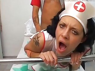 doggy, krankenschwester, dilettant, babe, blasen, arzt, spielzeug, schwer, deutsch, weinlese