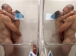 bañando, pezones, amateur, interracial, madurita-caliente, hardcore, latino, pareja, culazo, ducha