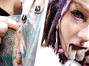 anal-sex, lesben, spielzeug, fingerspiele, hintern, vorherrschaft, domina, tattoo