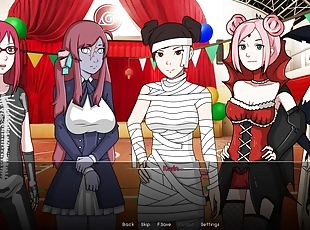 Naruto - Kunoichi Trainer Dinaki Part 43 Halloween! By LoveSkySan69