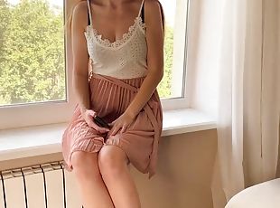 My friends mother invited me to her house and fucked me brazenly - Russian amateur with conversations