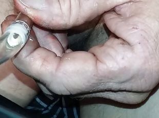 bañando, meando, amateur, juguete, hardcore, gay, sadomasoquismo, ducha, musculada