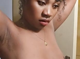 negra-ebony, adolescente, bonita