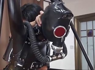 asiatisk, amatør, teenager, legetøj, bdsm, fetish, latex, kinesisk, bondage, påklædt-sex