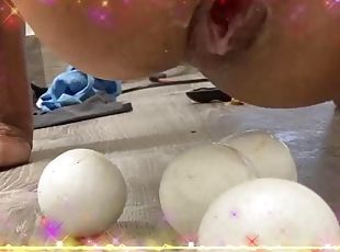 masturbacja, anal, zabawka, gej, latynoskie, bielizna, dildo, dupa, solo, realne