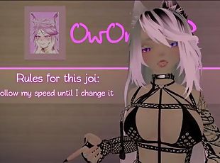 Cum for me JOI in VRchat lustful Moaning, Nudity, Edging