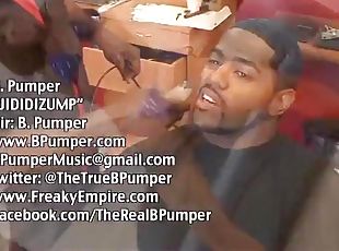 Ebony pussy fart