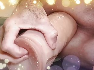 masturbation, maigre, anal, gay, latina, gode, solo, réalité
