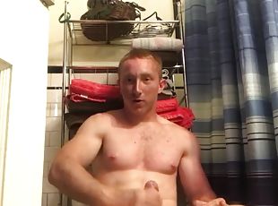 baignade, masturbation, amateur, gay, branlette, rousse, webcam, douche, musclé